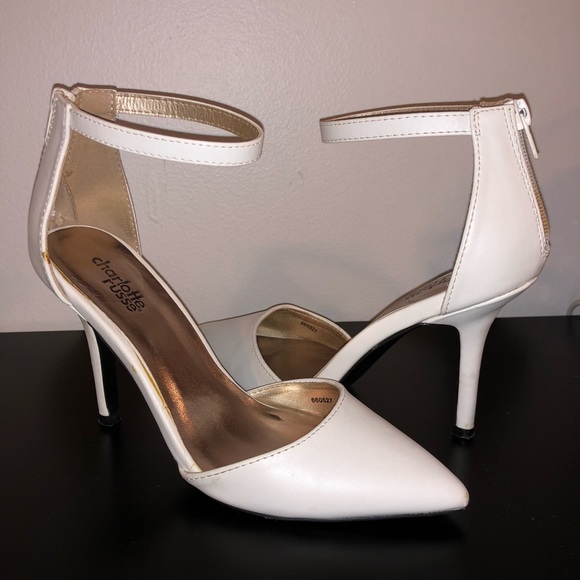 Charlotte Russe Shoes - White heels